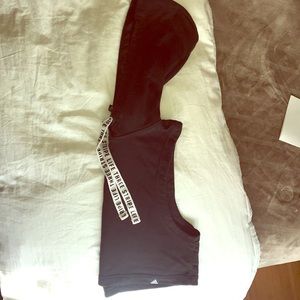 Adidas cropped hooded vest *SOLD*